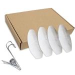Cuttlebone for Birds - 4 Pack with Holder