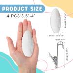 Cuttlebone for Birds - 4 Pack with Holder