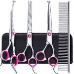 Gimars 5-in-1 Dog Grooming Scissors Kit