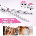 Gimars 5-in-1 Dog Grooming Scissors Kit