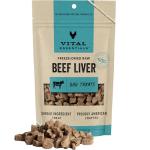 Vital Essentials Freeze-Dried Beef Liver Dog Treats
