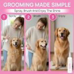BioSilk Detangling Shine Spray for Dogs 8 Oz