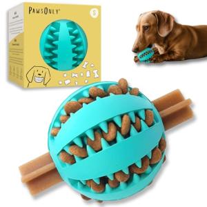 PawsOnly Interactive Dog Treat Dispenser Ball