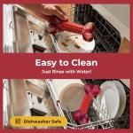 Durable Beef Flavor Chew Toy for Aggressive Dogs