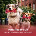 Durable Beef Flavor Chew Toy for Aggressive Dogs