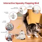 Gigwi Flapping Cat Toy with Catnip and Motion