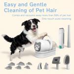 8VR Pet Grooming Vacuum and Clipper Kit