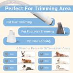 8VR Pet Grooming Vacuum and Clipper Kit
