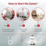 Gigwi Flapping Cat Toy with Catnip and Motion