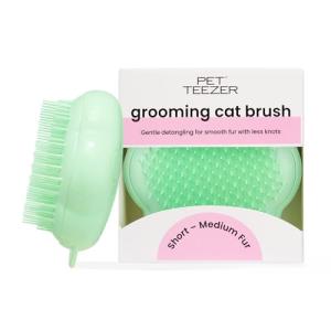 Pet Teezer Cat Brush for Short to Medium Hair