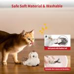 Gigwi Flapping Cat Toy with Catnip and Motion