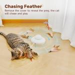 Potaroma Rechargeable 3-in-1 Cat Toy Wand