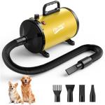 High Velocity Dog Hair Dryer with Adjustable Speed