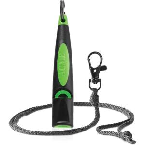 ACME Alpha Dog Whistle with Lanyard - Black & Green