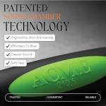 ACME Alpha Dog Whistle with Lanyard - Black & Green