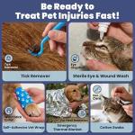 Vet Approved Dog First Aid Kit for Adventures