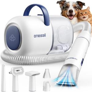 Dog Grooming Vacuum with Clippers and Nail Grinder
