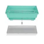 Small Bird Cage with Perches and Feeders