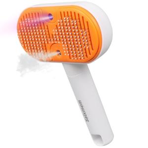 3-in-1 Steam Cat Brush for Grooming & Shedding