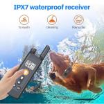 Rechargeable Dog Bark Collar with Remote Control