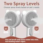 4-in-1 Waterproof Cat Steam Brush for Grooming