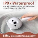 4-in-1 Waterproof Cat Steam Brush for Grooming