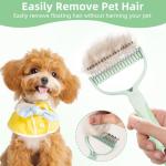 2-in-1 Pet Grooming Comb for Dogs and Cats