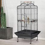 Extra Large Metal Bird Cage with Stand