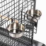Extra Large Metal Bird Cage with Stand