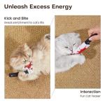 Potaroma 4-Pack Catnip Knife-Shaped Toys