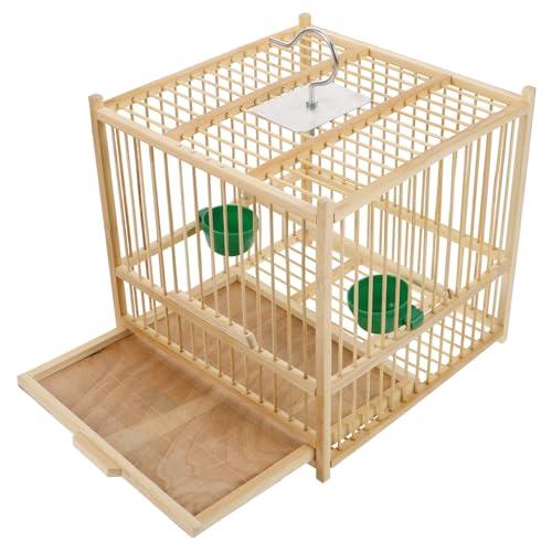 Handmade Bamboo Bird Cage for Small Birds