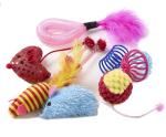 20-Piece Variety Pack of Fun Cat Toys