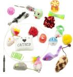 20-Piece Variety Pack of Fun Cat Toys