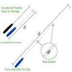 EcoCity Natural Cat Feather Toys with Wand