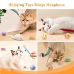 YULOYI 34-Pack Interactive Cat Toy Set