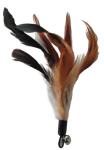 EcoCity Natural Cat Feather Toys with Wand
