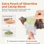 Rechargeable Flapping Bird Cat Toy with Chirp