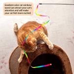 Interactive Colorful Cat Wand Toys - 2 Pack