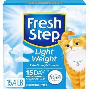 Lightweight Clumping Cat Litter with Febreze, 15.4 lb