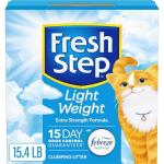 Lightweight Clumping Cat Litter with Febreze, 15.4 lb