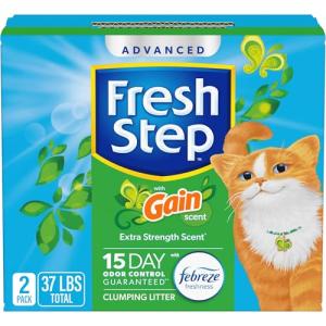 Fresh Step Advanced Clumping Cat Litter with Febreze