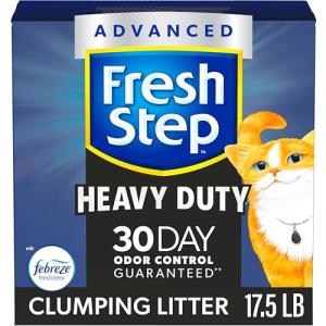 Fresh Step Advanced Clumping Cat Litter 17.5 lb