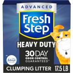 Fresh Step Advanced Clumping Cat Litter 17.5 lb