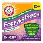 Arm & Hammer Lavender Clumping Cat Litter 18lb