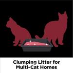 ARM & HAMMER Clump & Seal Platinum Cat Litter