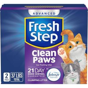 Fresh Step Clean Paws Multi-Cat Clumping Litter
