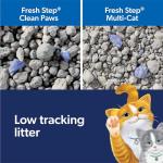 Fresh Step Clean Paws Multi-Cat Clumping Litter
