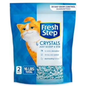 Fresh Step Scented Cat Litter Crystals, 16 lbs