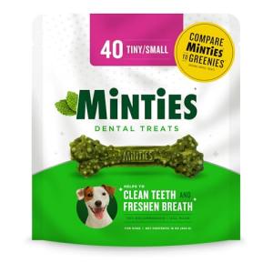 Minties Vet-Recommended Dental Chews for Small Dogs