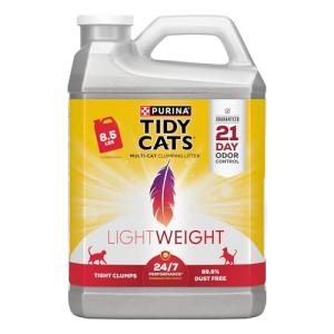 Tidy Cats Lightweight Clumping Cat Litter, 136 oz